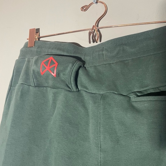 RawGear Joggers Mens Large Green Sweatpants Athletic Casual Gym Training - Picture 7 of 7
